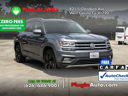 Used 2019 Volkswagen Atlas SE w/ Panoramic Sunroof Package FWD image 3