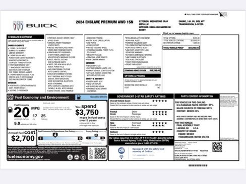 Used 2024 Buick Enclave Premium image 38