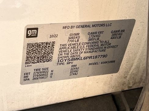 Certified 2023 Cadillac Escalade ESV Premium Luxury Platinum image 33