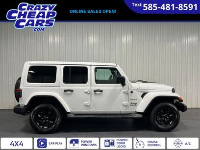 Used 2021 Jeep Wrangler Unlimited Sahara w/ Uconnect 4C Nav & Sound Group