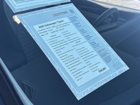 Certified 2026 Volkswagen Tiguan S FWD image 6