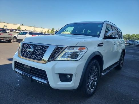 Used 2018 Nissan Armada Platinum w/ Captain Seat Package AWD/4WD image 2