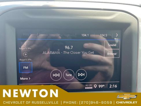 Used 2023 Chevrolet Silverado 1500 Custom w/ LPO, Dark Essentials Package AWD/4WD image 10