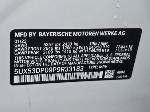 Certified 2023 BMW X3 xDrive30i w/ Premium Package image 31