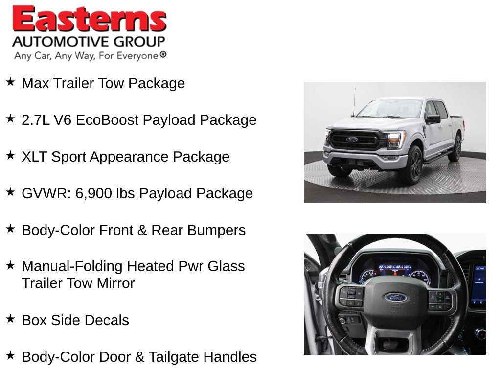 Used 2022 Ford F150 XLT w/ Equipment Group 302A High AWD/4WD image 12
