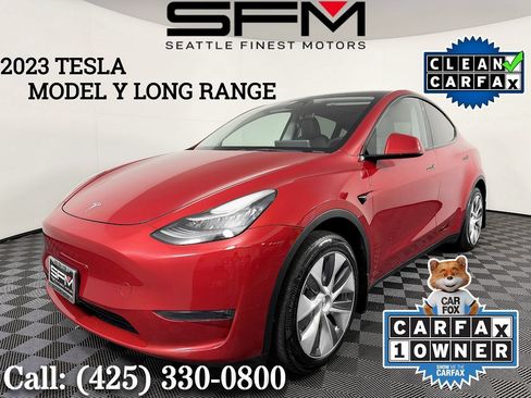 Used 2023 Tesla Model Y Long Range AWD/4WD image 1