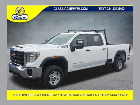Used 2023 GMC Sierra 2500 Pro w/ Gooseneck/5TH Wheel Package AWD/4WD image 1