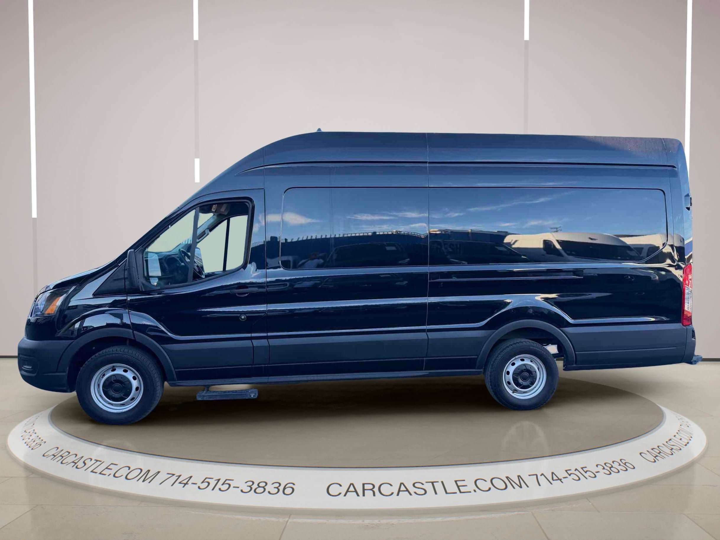 Used 2023 Ford Transit 250 148 High Roof Extended w/ Load Area Protection Package RWD image 2