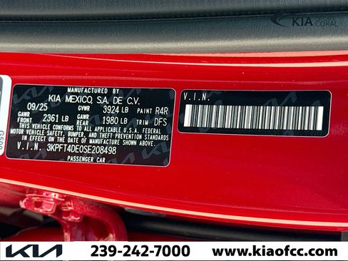 New 2025 Kia K4 LXS image 38