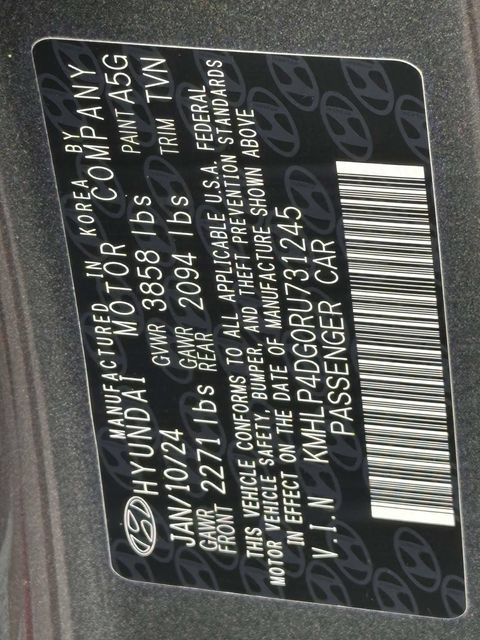 Used 2024 Hyundai Elantra Limited FWD image 38