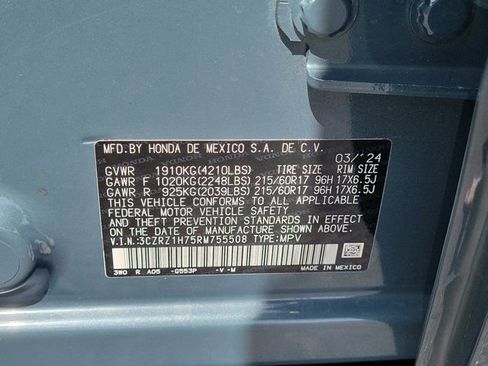 Certified 2024 Honda HR-V EX-L image 32