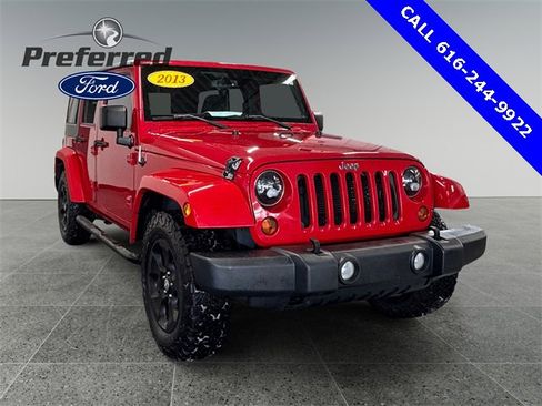Used 2013 Jeep Wrangler Unlimited Sahara w/ Connectivity Group image 1