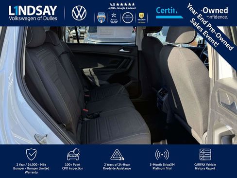 Certified 2022 Volkswagen Tiguan S w/ IQ.Drive Package image 14