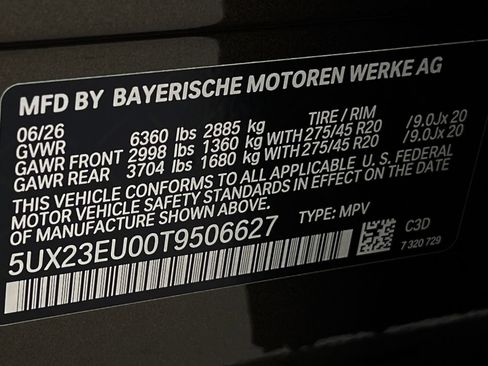 Used 2026 BMW X5 xDrive40i w/ Climate Comfort Package AWD/4WD image 16