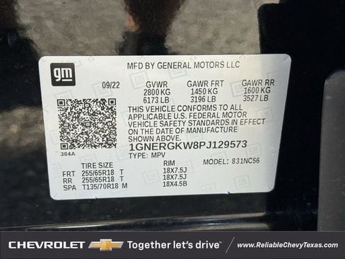 Used 2023 Chevrolet Traverse LT FWD image 36
