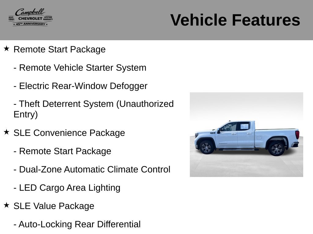 Used 2023 GMC Sierra 1500 SLE RWD image 21