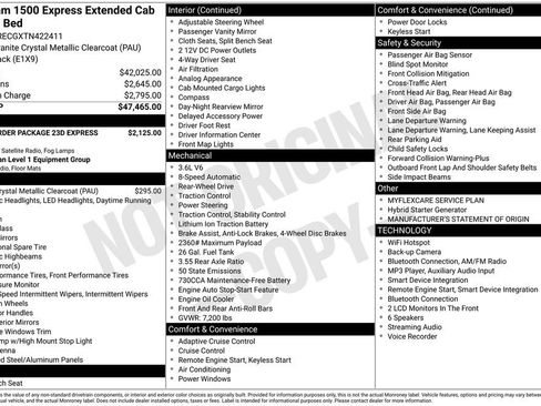 New 2026 RAM 1500 Express RWD image 7