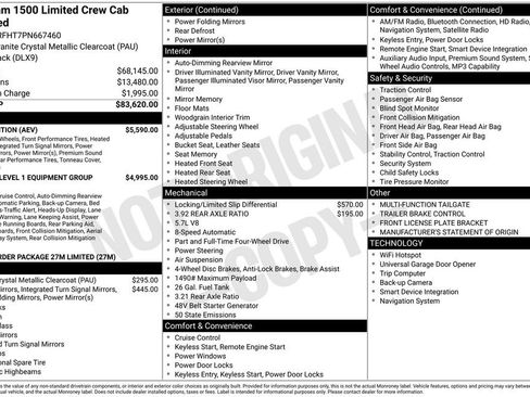 Used 2023 RAM 1500 Limited w/ (RED) Edition AWD/4WD image 1