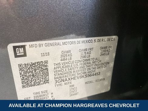 Used 2019 Chevrolet Equinox LS w/ LS Convenience Package FWD image 42