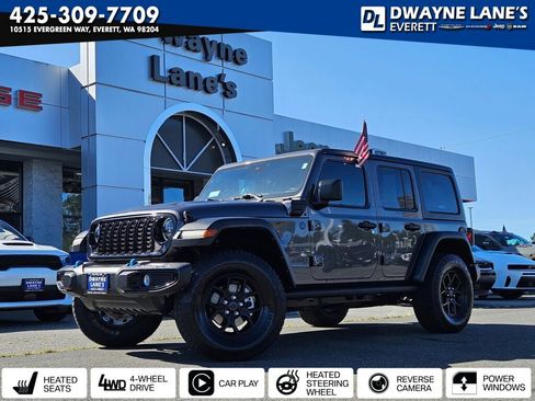 Used 2024 Jeep Wrangler Unlimited AWD/4WD image 1