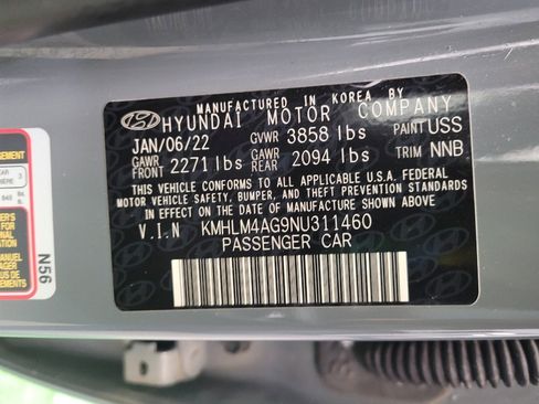 Used 2022 Hyundai Elantra SEL image 33