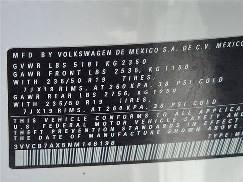 Used 2022 Volkswagen Tiguan SE R-Line FWD image 23