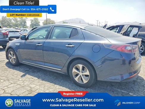 Used 2014 Kia Optima LX w/ Hybrid Convenience Package FWD image 3