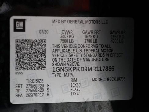 Used 2021 Chevrolet Tahoe Z71 w/ Z71 Signature Package AWD/4WD image 41