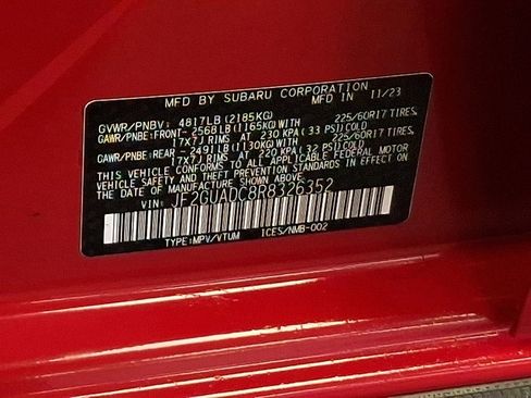 Certified 2024 Subaru Crosstrek 2.0i Premium image 27