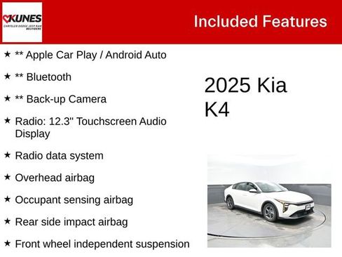 Used 2025 Kia K4 FWD image 3