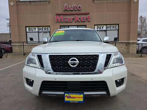 Used 2019 Nissan Armada Platinum w/ Captain's Chairs Package image 2