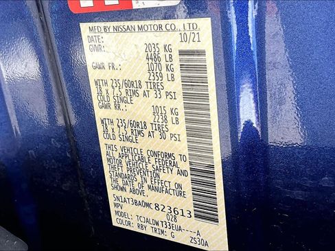Used 2021 Nissan Rogue SV image 35