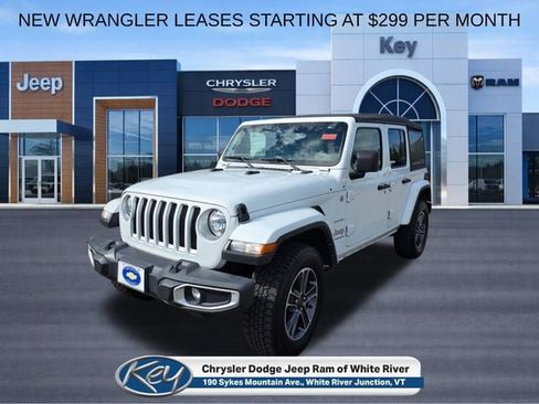 Used 2023 Jeep Wrangler Unlimited Sahara w/ Cold Weather Group AWD/4WD image 1