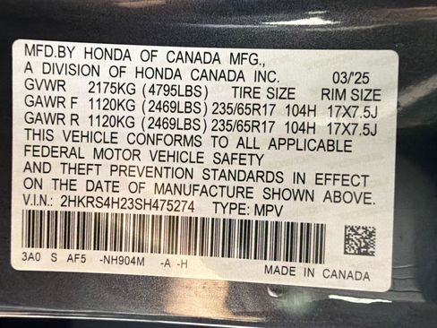 Used 2025 Honda CR-V LX image 17