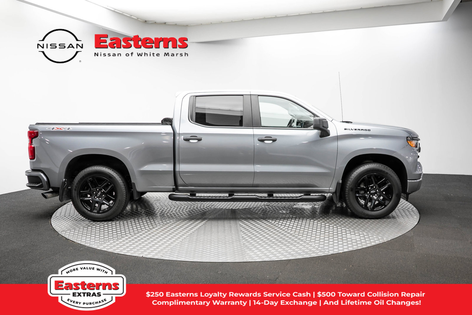 Used 2024 Chevrolet Silverado 1500 Custom w/ Rally Edition AWD/4WD image 4