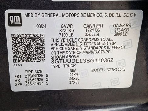 Certified 2025 GMC Sierra 1500 SLT w/ SLT Premium Plus Package image 33