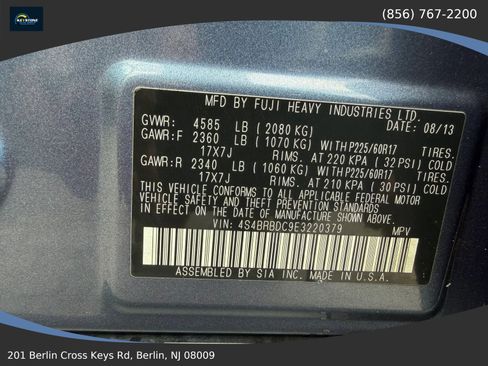 Used 2014 Subaru Outback 2.5i Premium w/ Moonroof Package image 37