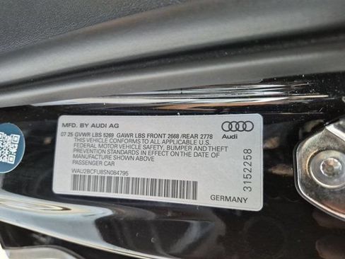 Certified 2025 Audi A5 2.0T Premium Plus w/ Premium Plus AWD/4WD image 25