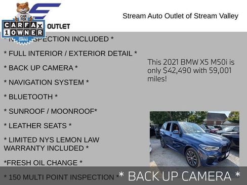 Used 2021 BMW X5 M50i w/ Executive Package image 6