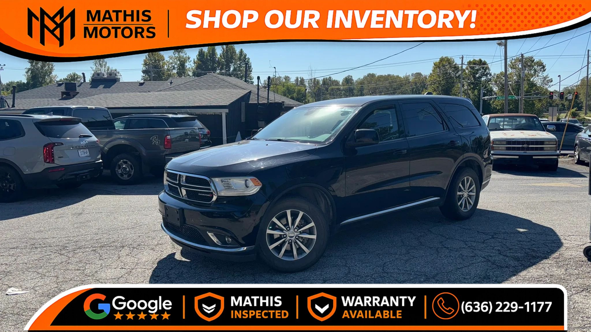 Used 2018 Dodge Durango SXT w/ 3rd Row Seating Group AWD/4WD image 1