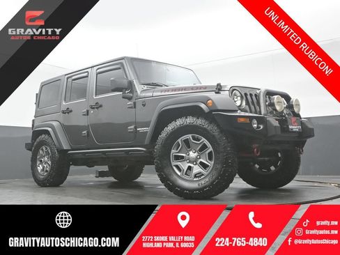 Used 2016 Jeep Wrangler Unlimited Rubicon w/ Connectivity Group AWD/4WD image 1
