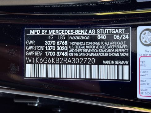 Used 2024 Mercedes-Benz S 580e 4MATIC Sedan image 52