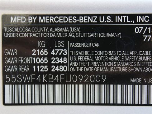 Used 2015 Mercedes-Benz C 300 4MATIC Sedan image 25