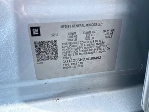 Used 2018 Chevrolet Sonic LT FWD image 22