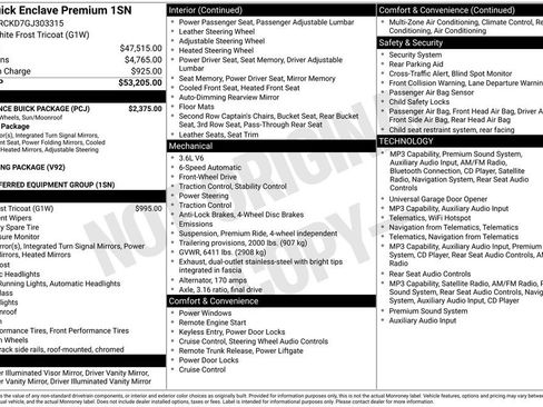 Used 2016 Buick Enclave Premium w/ Experience Buick Package image 14