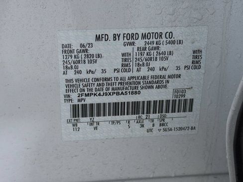 Used 2023 Ford Edge SEL w/ Convenience Package AWD/4WD image 29