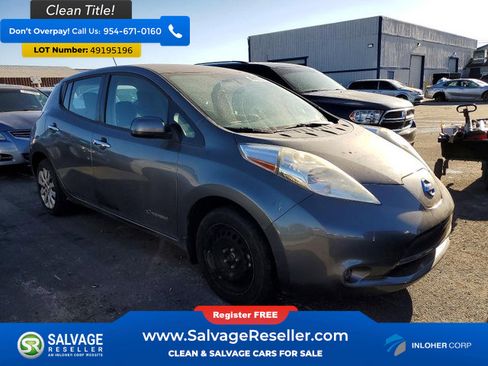 Used 2016 Nissan Leaf S FWD image 5