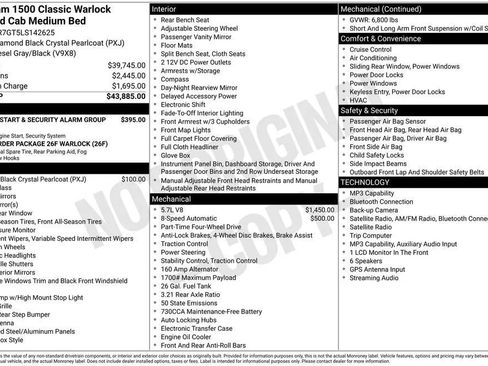 Used 2020 RAM 1500 Warlock AWD/4WD image 2