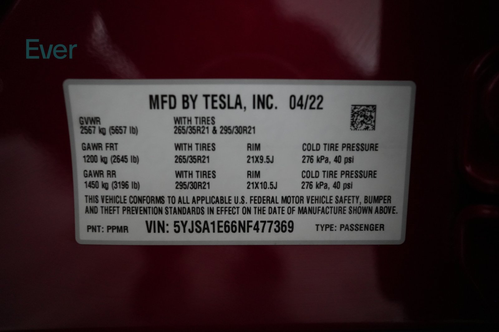 Used 2022 Tesla Model S Plaid AWD/4WD image 29