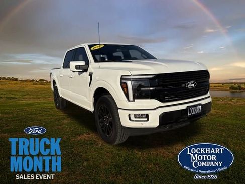 New 2025 Ford F150 Platinum w/ Equipment Group 702A High image 1